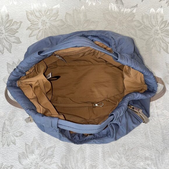 Vince Camuto Harlo Tote Pouchy Purse Handbag Crossbody Blue - Picture 8 of 16